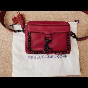 Rebecca Minkoff Burgundy Crossbody Bag